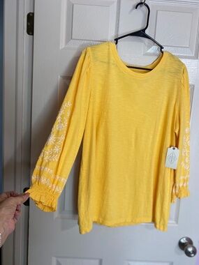 BoHo NWT Summer Beach Top Long Sleeve XL